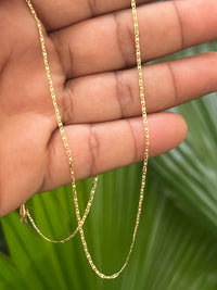 Cadena gardenia 1.73g / 50cm / 2mm / Oro Amarillo 18K en Oro 18K — vista 1
