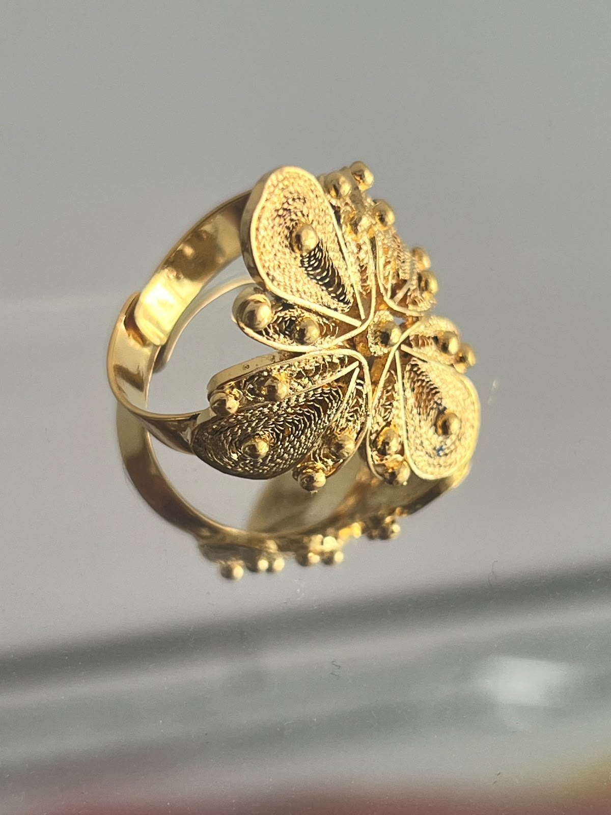 Arete Flor Colgante
